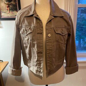 Hollister Tan Denim Jacket (s)